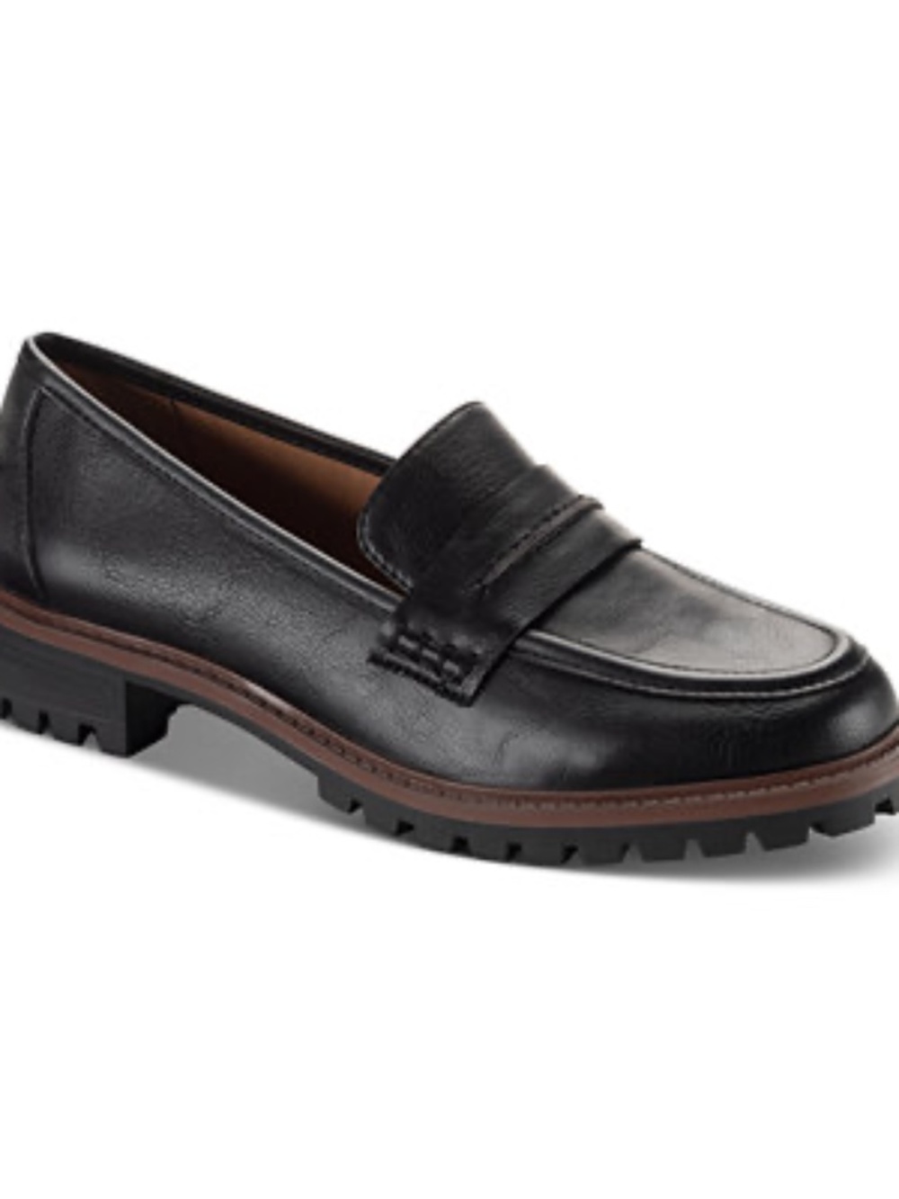 Style & Co Women's Wandaa Slip-on Lug Loafer Flats